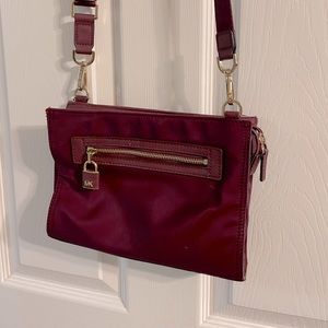 Small Burgundy Michael Kors handbag